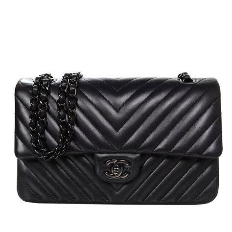 chanel chevron black imitation|Chanel bag authenticity.